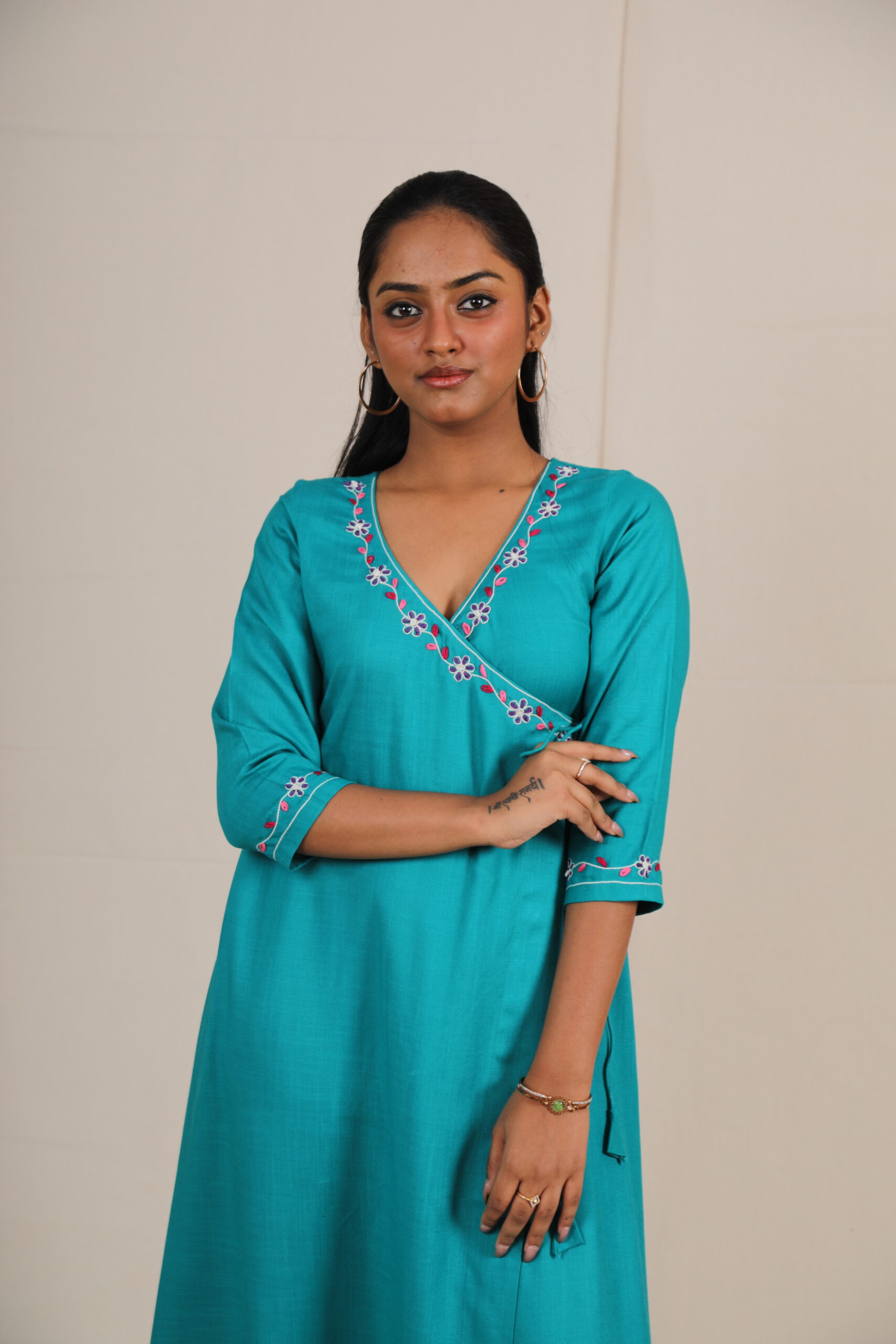 Aaroha Angrakha Dress