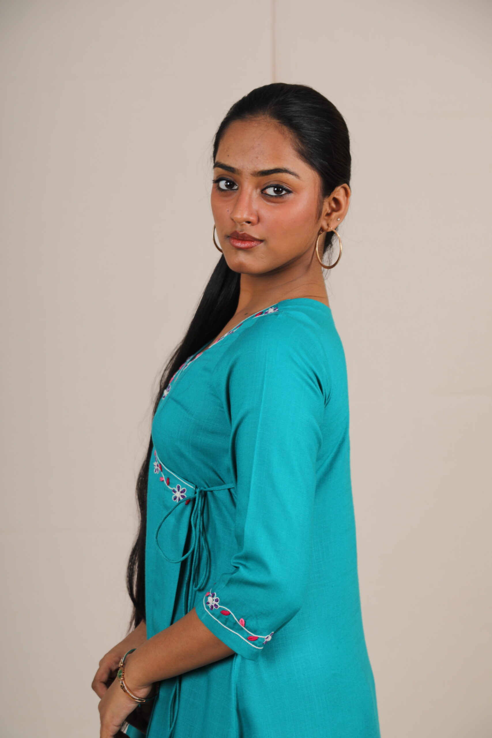 Aaroha Angrakha Dress - Image 3