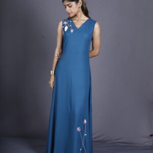 Neelambari Hand Embroidered Dress