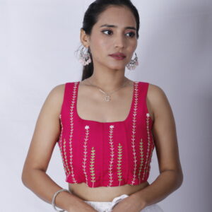 Kusum Vine Hand Embroidered Blouse